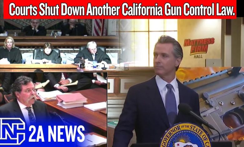 Courts Just Shut Down Another California Gun Control Law.