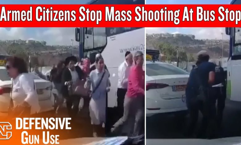 Armed Citizens Stop Mass Shooting At Bus Stop In Jerusalem