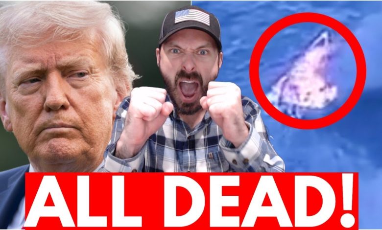 BREAKING: Trump BLOWS UP Another Drug Boat *STRIKE FOOTAGE*