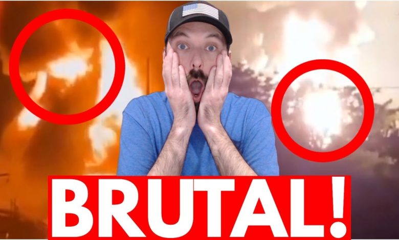 Ukraine UNLEASHES Violent Strikes On Russia *ATTACK FOOTAGE*