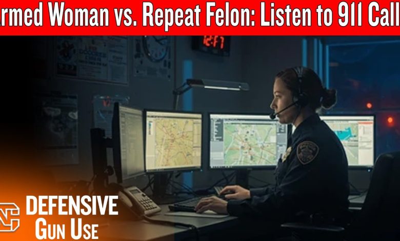 Armed Woman vs. Repeat Felon: The Outcome Says It All,  Listen to the 911 Call