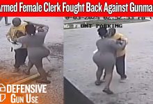 Armed Female Clerk Shoots Warning Shots, Disarms a Gunman, & Saves Everyone in the Store