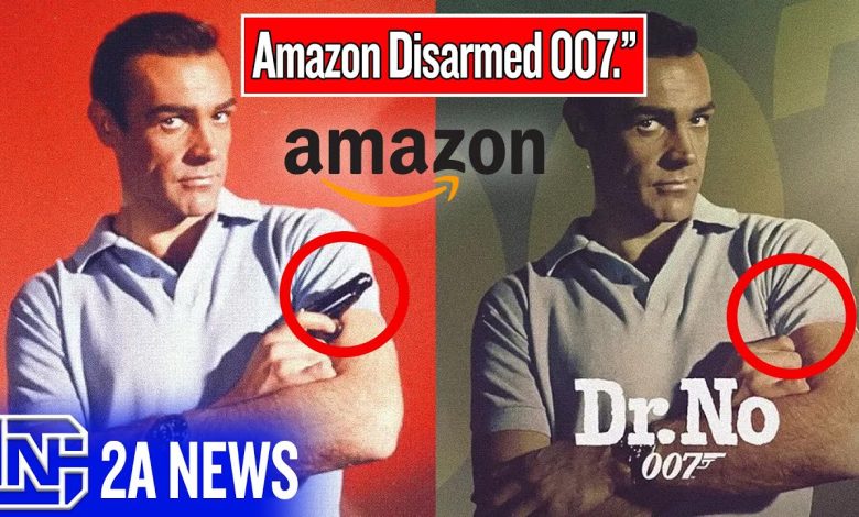 Amazon Goes Woke & Removes James Bond’s Guns