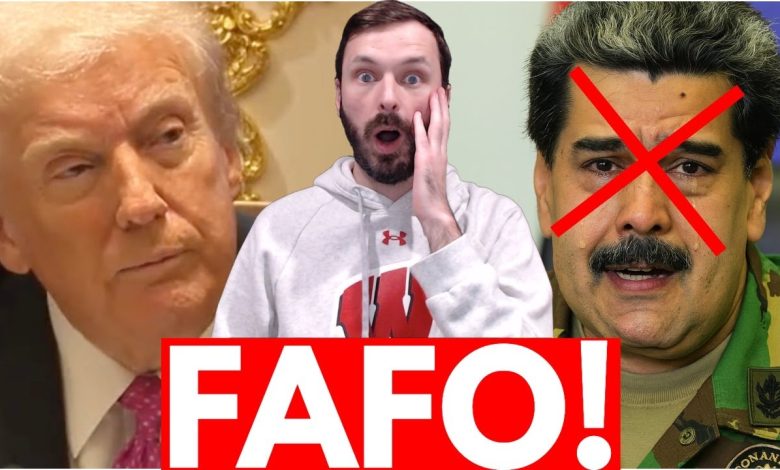 Trump BLASTS Maduro With F-Bomb, Cartel Members Taken POW