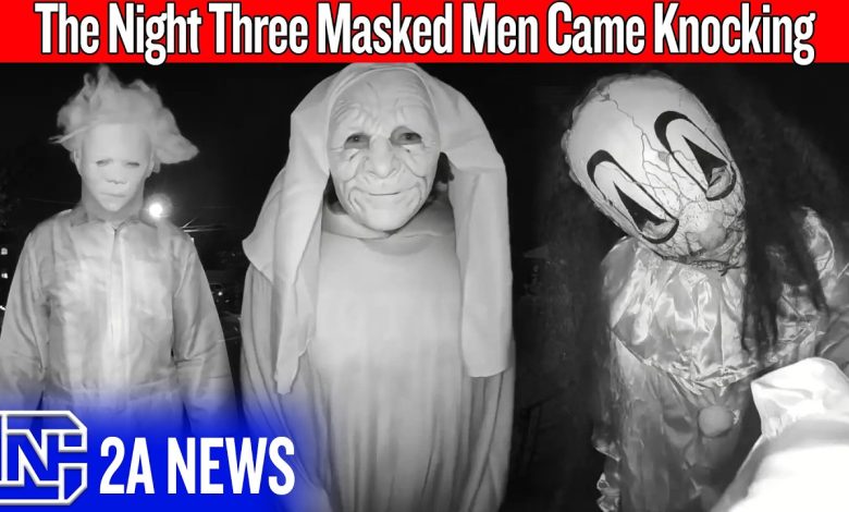 Three Masked Idiots Show Up at Her Door — Here’s What Happened Next