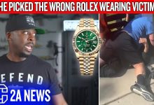 Armed Robber Picked the Wrong Guy to Steal a Rolex From