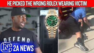 Armed Robber Picked the Wrong Guy to Steal a Rolex From