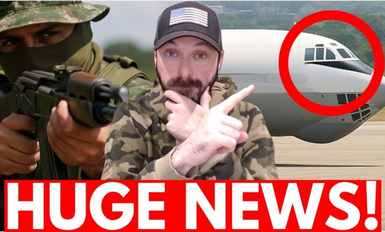 Secret Russian Plane LANDS In Venezuela, Maduro Panicking
