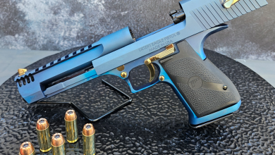 Desert Eagle Carbo Blue: The .50 AE Powerhouse