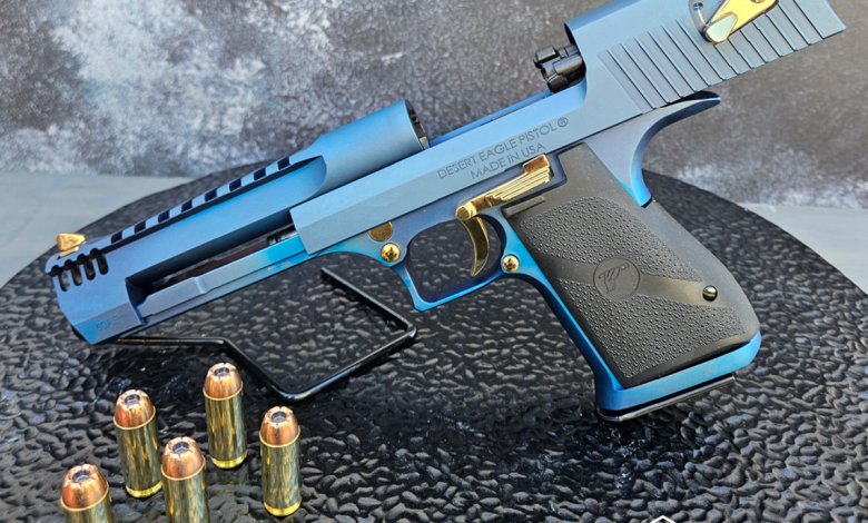 Desert Eagle Carbo Blue: The .50 AE Powerhouse