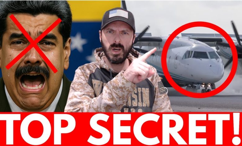BREAKING: Secret Air Force Plane RUSHES Near Venezuela