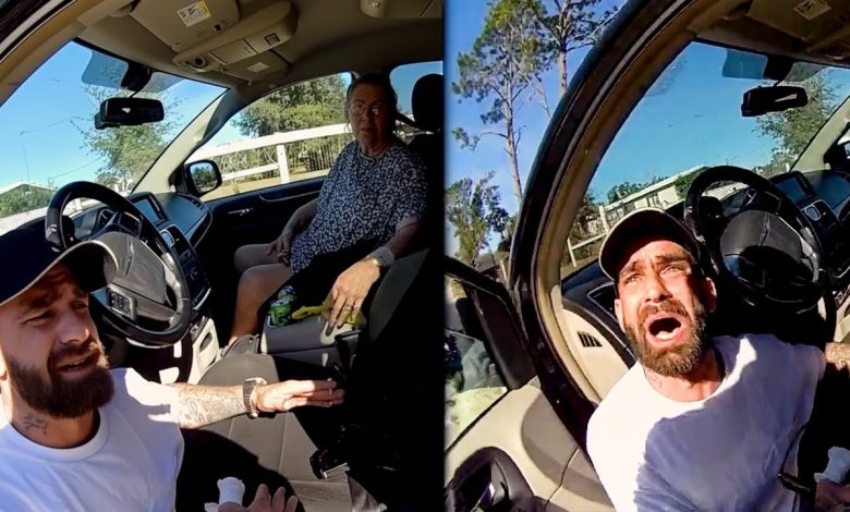 He Cries for Mom & Then Acts Tough with Cops