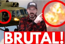 Ukraine HAMMERS Russia, INSANE Helicopter Video Surfaces