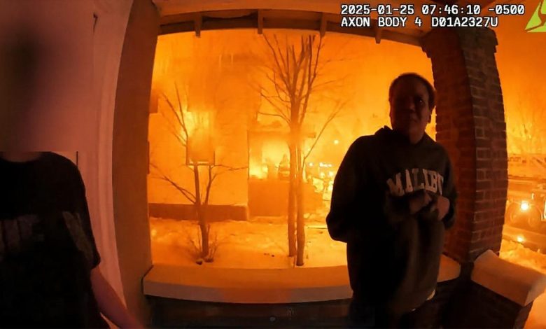 Mother Acts Unbothered After Allegedly Setting Her Own House on Fire With Her Kids Inside