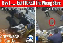 8 Masked Thieves vs 1 Armed Store Owner — Guess Who Ran