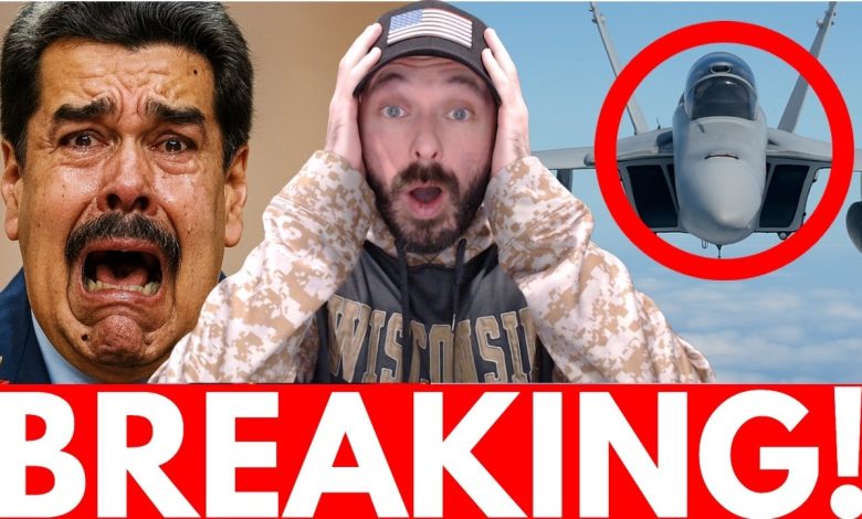 Fighter Jets SWARM Venezuela After Bombers DISAPPEAR