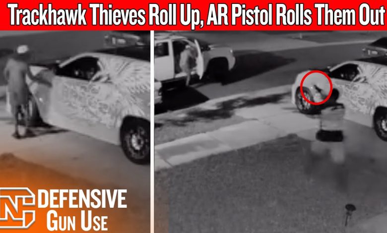 Trackhawk Thieves Didn’t Expect an AR Pistol Waiting for Them