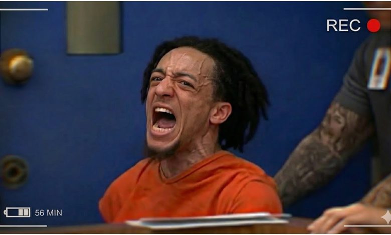 College Student Freaks Out In Court After Getting 3 Life Sentences