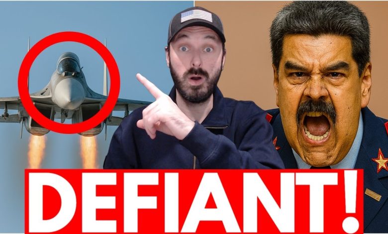 Venezuela Dictator SURFACES From Hiding, Orders Jets To The Air