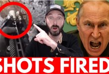 Wild Ukraine/Russia Gunfight CAUGHT ON VIDEO — Putin Panics
