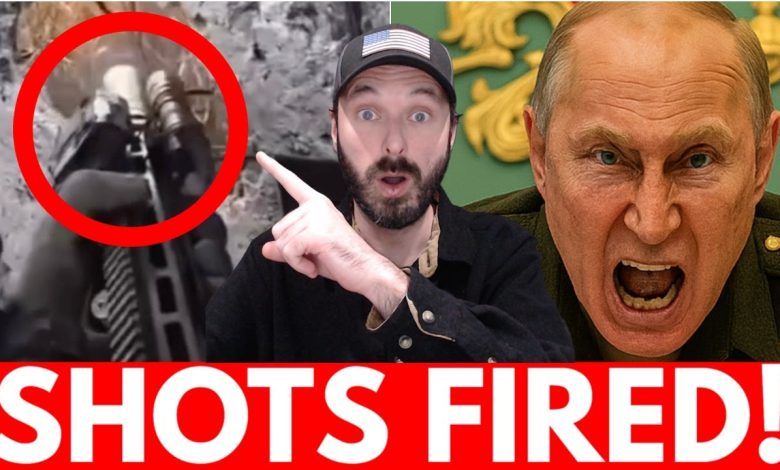 Wild Ukraine/Russia Gunfight CAUGHT ON VIDEO — Putin Panics