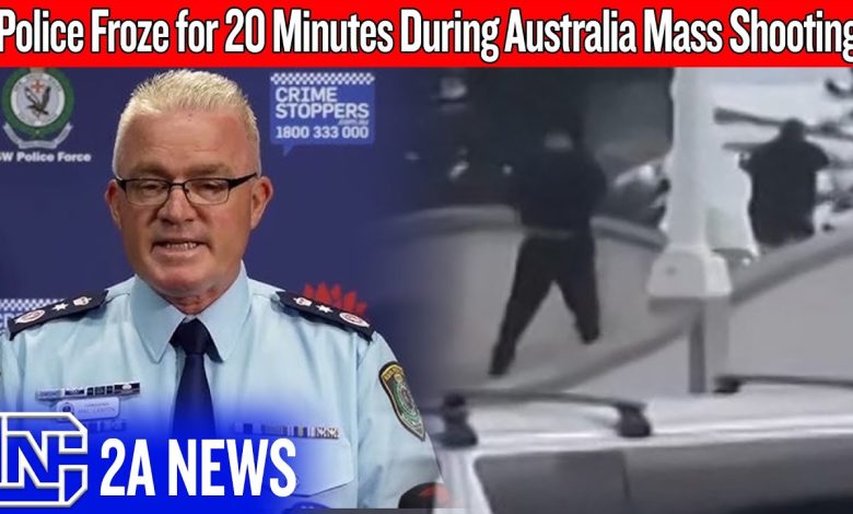 Police Allegedly Froze for 20 Minutes While 2 Gunmen Opened Fire in Australia
