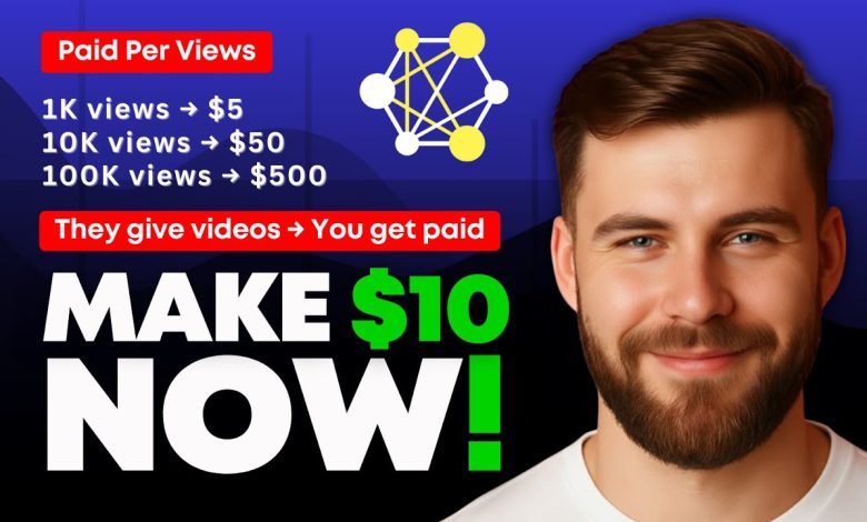 🔴 This Website Pays You Just for Views (No Selling, No Links)
