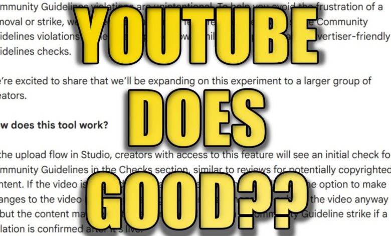 This YouTube Update Is Actually GOOD?!