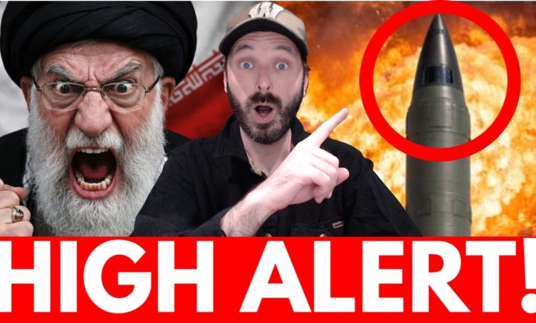 Iran LAUNCHES Missiles As World Fears Massive Attack