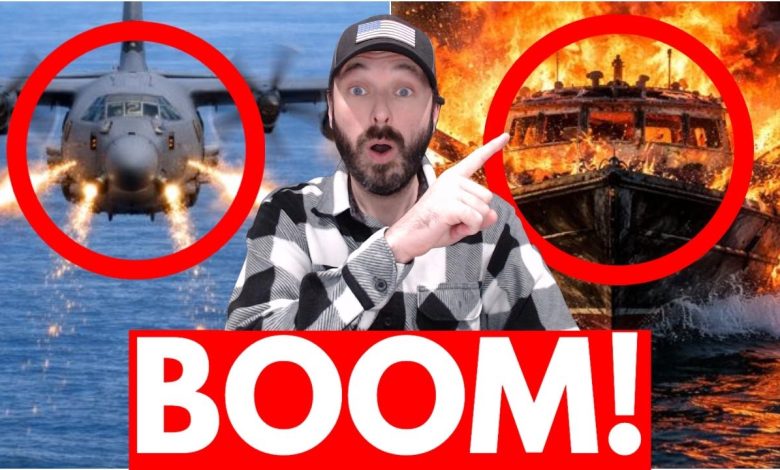 U.S. Black Ops Plane OBLITERATES Three Cartel Targets