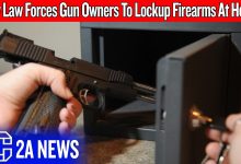 New Gun Law Requiring Firearms to Be Locked Up at Home Takes Effect