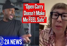 Liberal Woman Tries to Explain Why Open Carry Feels Unsafe (Viral Clip)