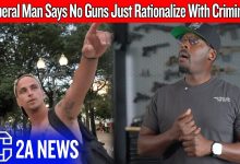 Liberal Man Says “Just Fight Him” Instead of Owning a Gun — Then Reality Hits