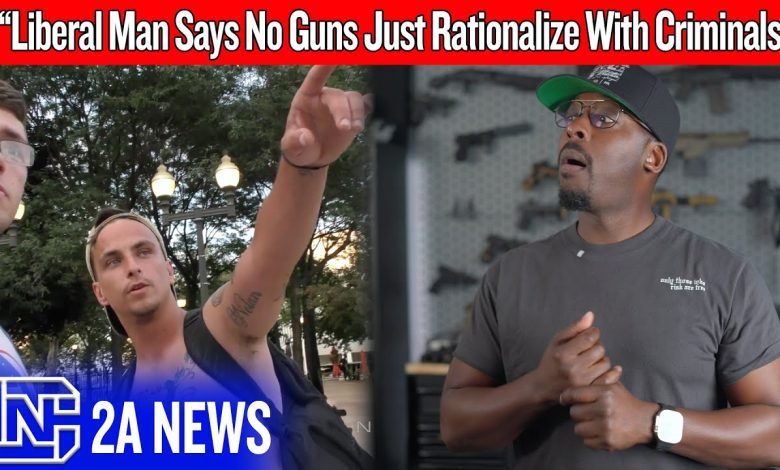 Liberal Man Says “Just Fight Him” Instead of Owning a Gun — Then Reality Hits