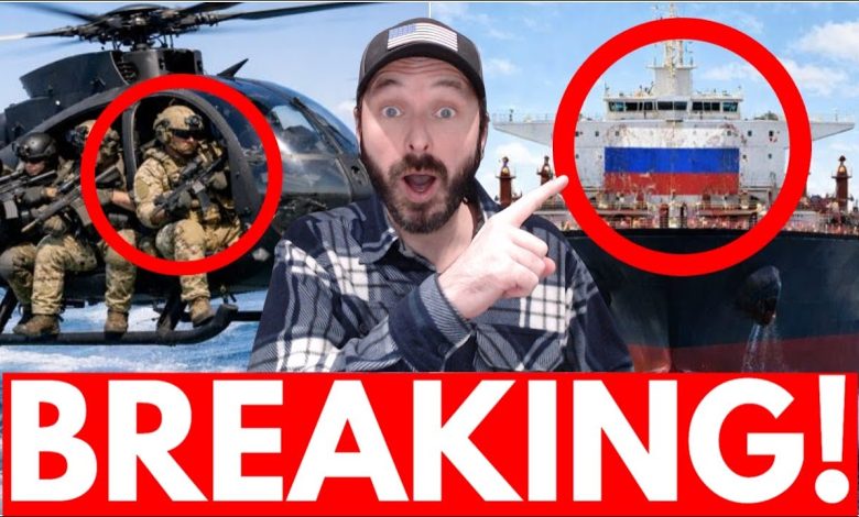 U.S. Military ENGAGES Secret Russian Ship *WILD FOOTAGE*