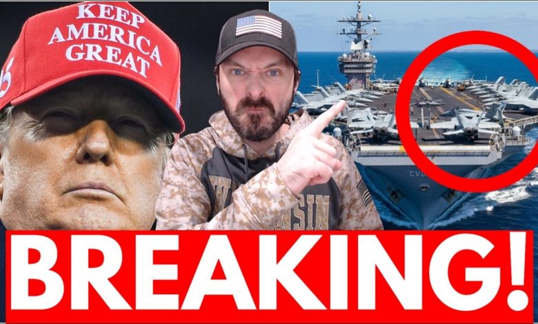 Trump RUSHES Aircraft Carrier To Iran – Prepare For War