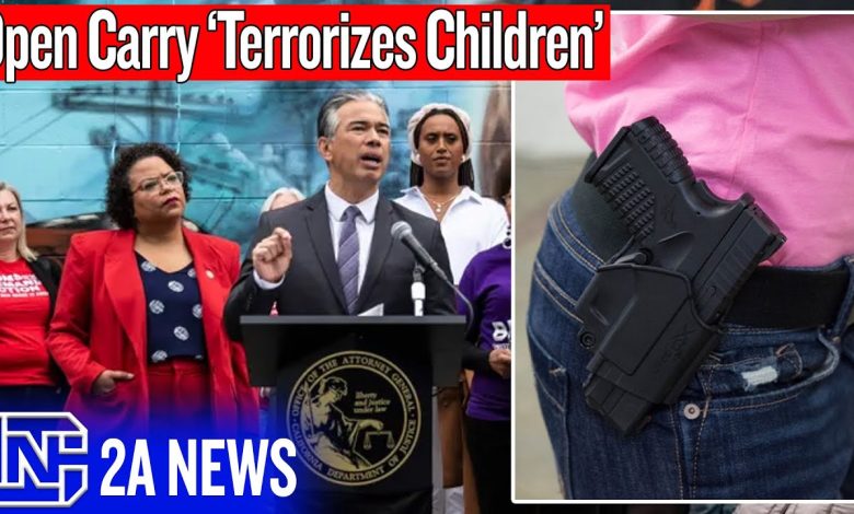 Open Carry ‘Terrorizes Children’ and ‘Destabilizes Daily Life,’ Says California AG