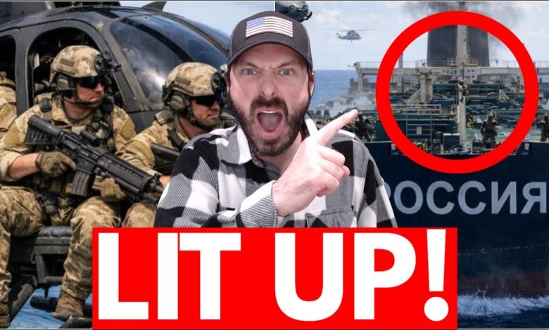 BREAKING: U.S. Commandos STORM Russian Ship *WILD FOOTAGE*