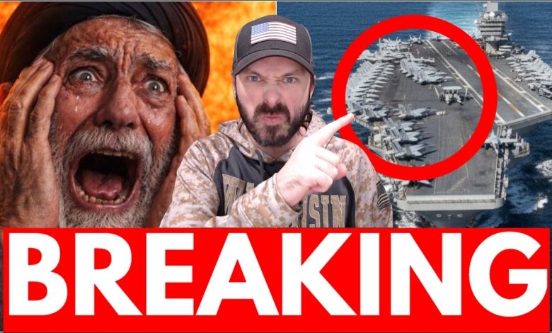 U.S. Aircraft Carrier Enters Iran STRIKE POSITION – World On Alert