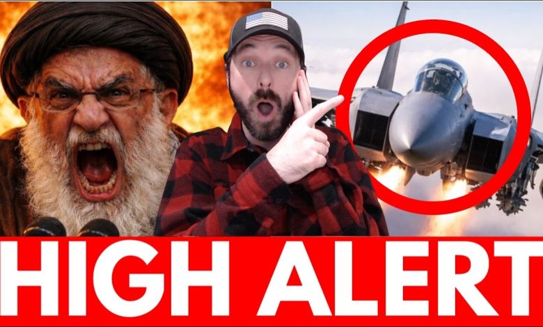 BREAKING: Iran Airspace LOCKED DOWN – Warplanes SURGING In