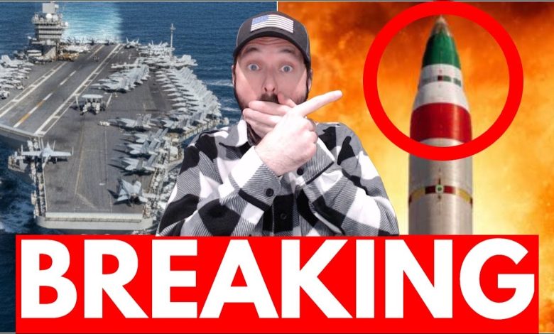Iran SCRAMBLES Missiles To SINK U.S. Aircraft Carrier