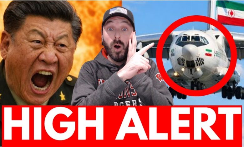 China RACES Secret Plane to Iran — War Fears EXPLODE
