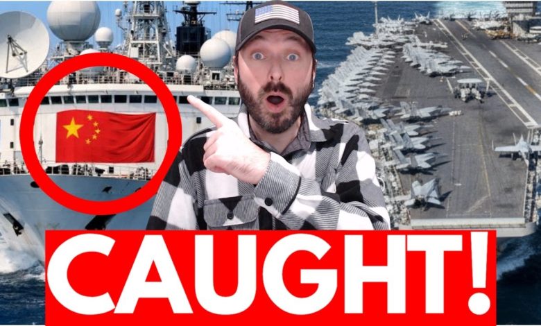 China Spy Ship SURFACES Near Iran – Targets U.S. Carrier