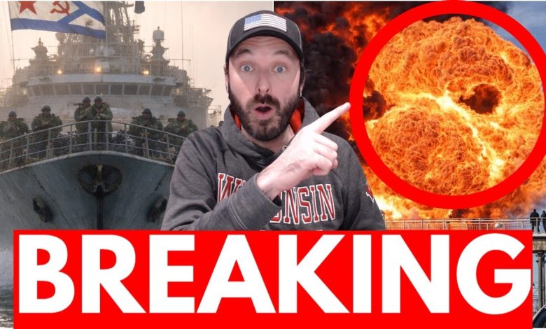 NATO Forces STORM Secret Russian Ship – Massive Explosion Unfolds