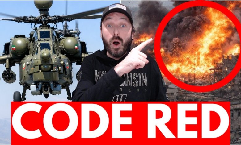 Iran ROCKED By Huge Explosion – Attack Helicopters SCRAMBLING