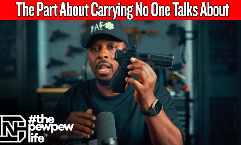 The Part About Carrying No One Talks About