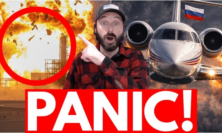 Iran LIT UP By HUGE Explosion – Secret Russian Plane RACES In