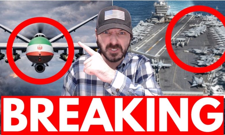 Iran Aircraft BUZZES U.S. Navy Carrier – Secret Plane RUSHING In