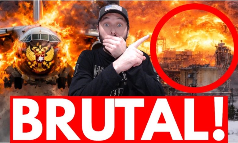 Russia SLAMMED By Huge Missile Attack – Plane Possibly SHOT DOWN