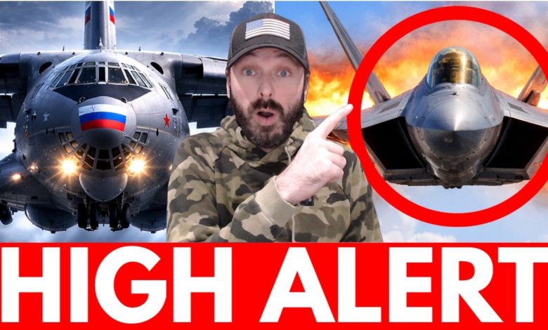 Russia RACES Secret Plane To Iran – F-22 Fighters SCRAMBLING